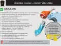 Czarne worki na śmieci, do których wrzucamy resztki jedzenia, zużyte pieluchy, tubki po kremach i inne odpady zmieszane.