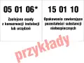 15 01 10: opakowania zawierające pozostałości substancji niebezpiecznych. Przykładem są zaolejone osady z konserwacji instalacji.