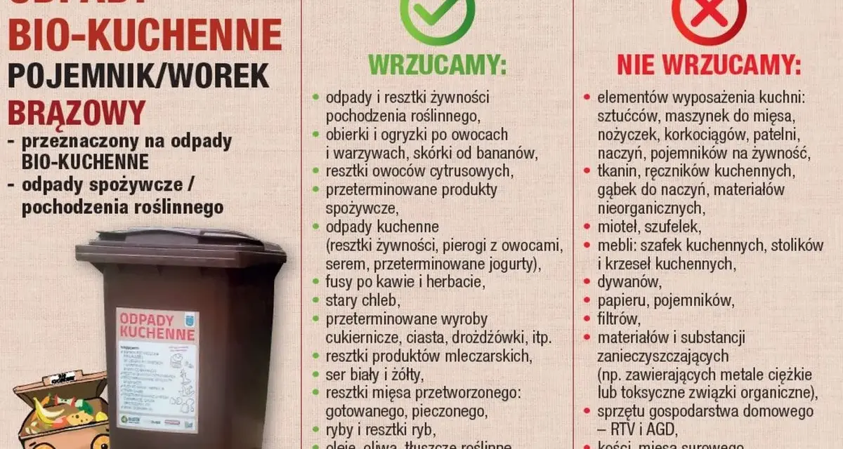 Mała kuchnia: Segregacja 5 frakcji? Sprytne triki na odpady BIO i więcej!