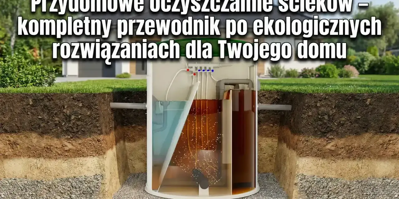Przydomowa oczyszczalnia ścieków: Koszty, które zwrócą się w 3 lata?