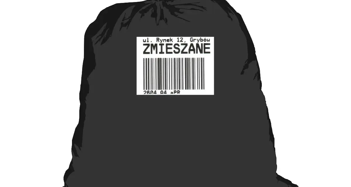 Śmieci zmieszane: czarny worek. Co wrzucać, by nie płacić kar?