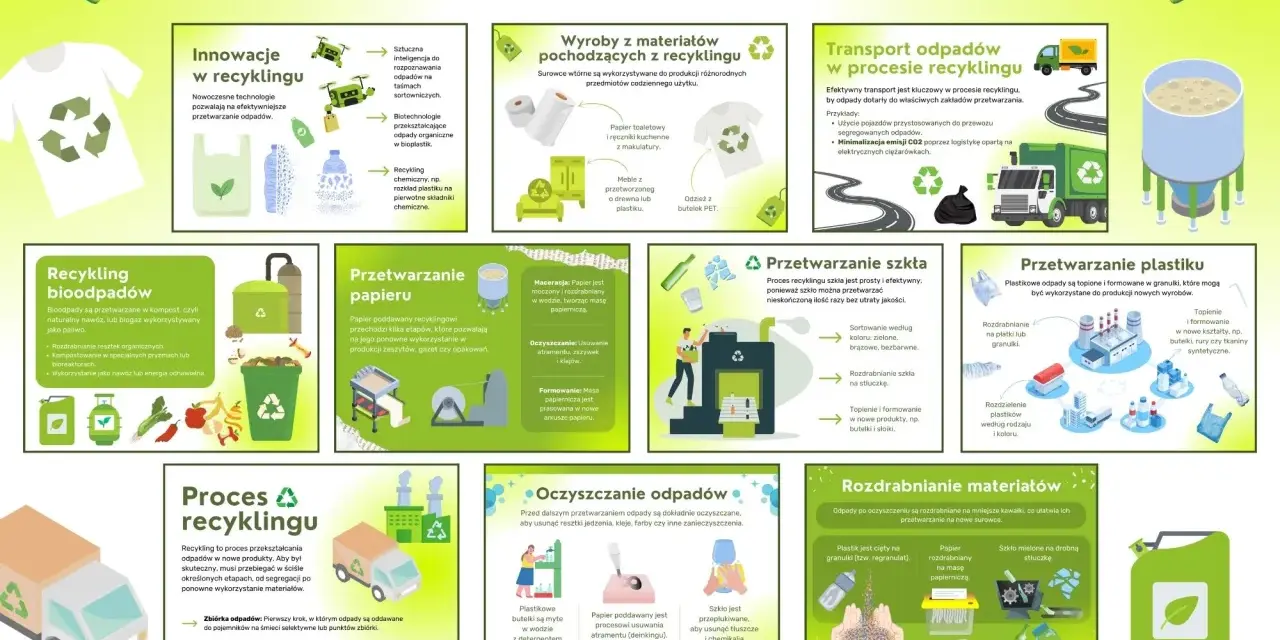 Recykling: Karty pracy PDF i kreatywne zajęcia dla dzieci