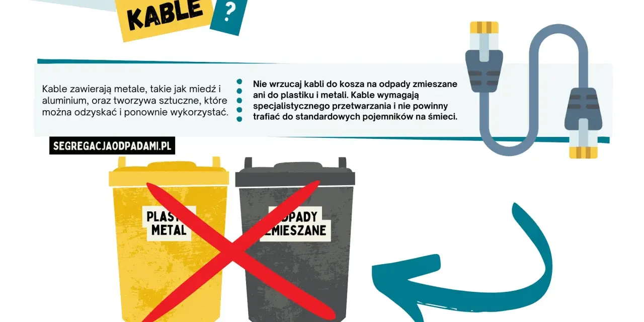 Kable to elektrośmieci? Sprawdź, gdzie oddać i ile zarobisz!