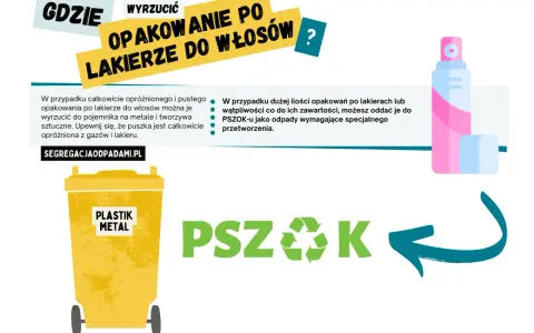 Pianka do włosów: Jak wyrzucić bezpiecznie? Żółty kosz czy PSZOK?