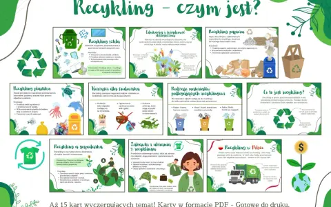 Plakaty o recyklingu: Skuteczne pomysły i darmowe szablony