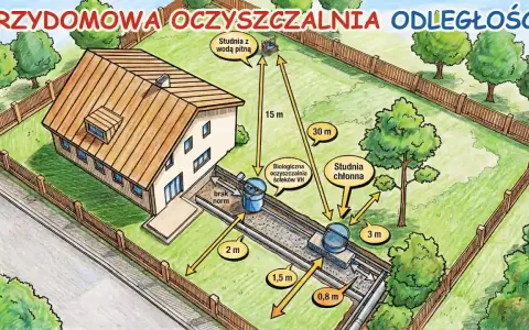 Ile miejsca na przydomową oczyszczalnię? Wymiary, prawo i porady