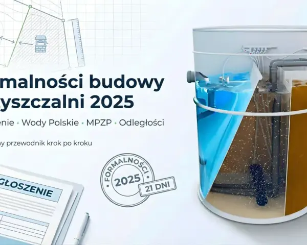 Legalizacja oczyszczalni ścieków: Krok po kroku i bez kar
