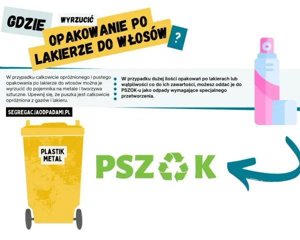 Pianka do włosów: Jak wyrzucić bezpiecznie? Żółty kosz czy PSZOK?