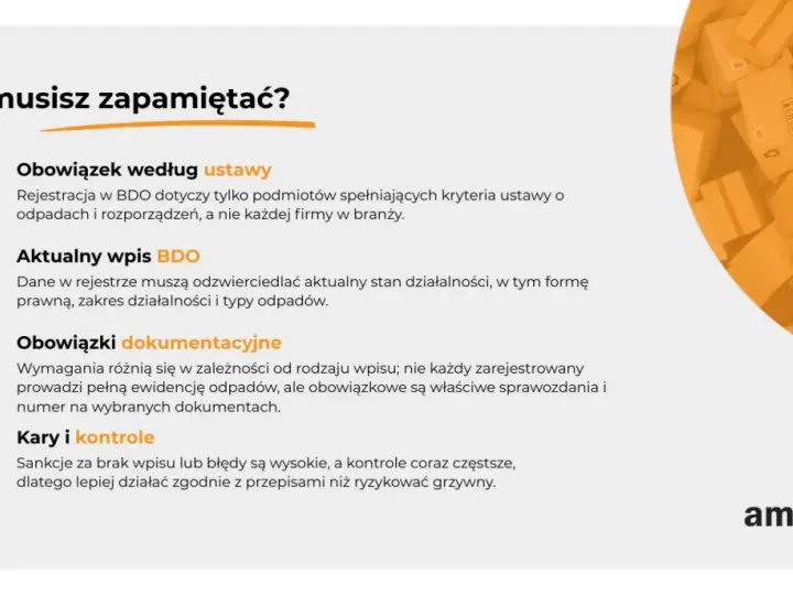 Jednoosobową działalność gospodarczą a śmieci: obowiązek rejestracji w BDO, aktualny wpis, dokumentacja i kary. Zadbaj o zgodność z przepisami.