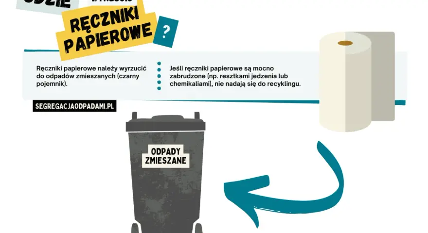 Gdzie wyrzucać ręczniki papierowe? Uniknij błędów segregacji!