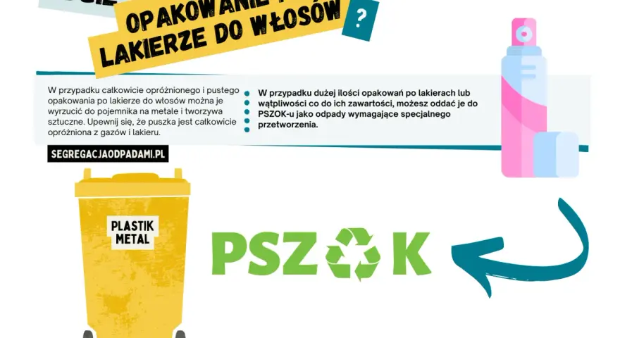 Pianka do włosów: Jak wyrzucić bezpiecznie? Żółty kosz czy PSZOK?