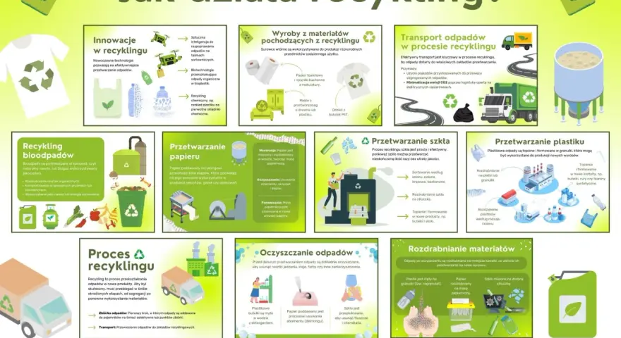 Recykling: Karty pracy PDF i kreatywne zajęcia dla dzieci