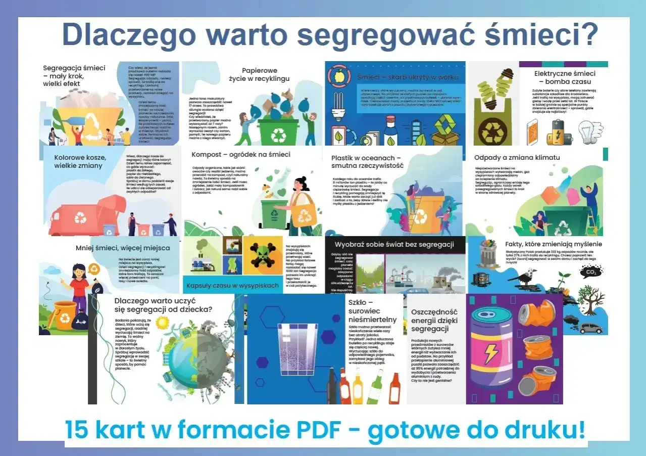 Segregacja śmieci to mały krok, wielki efekt. Dowiedz się, jak dbać o środowisko, segregując odpady.
