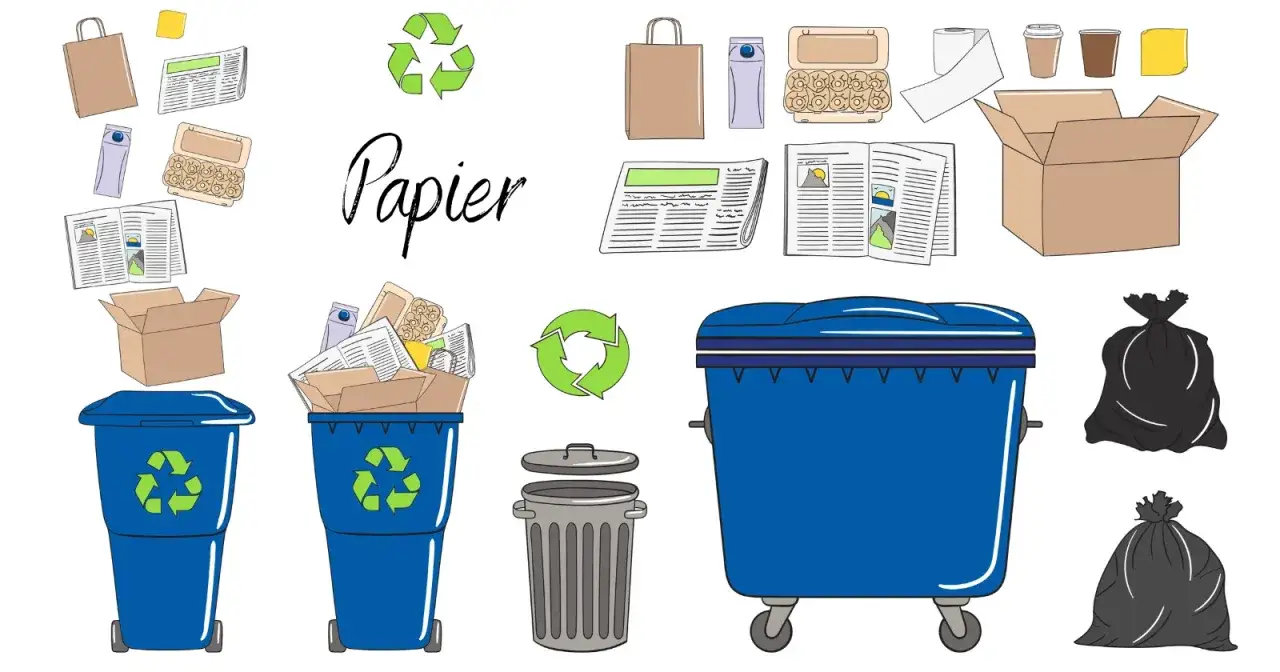 recykling papieru włókna