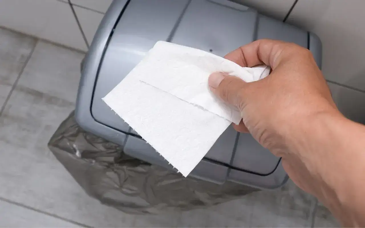 segregacja ręczników papierowych