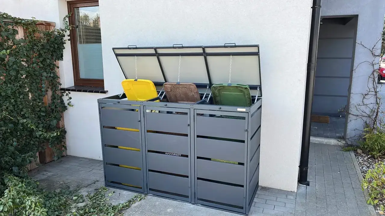 Porównanie gotowych obudów na kosze na śmieci i DIY