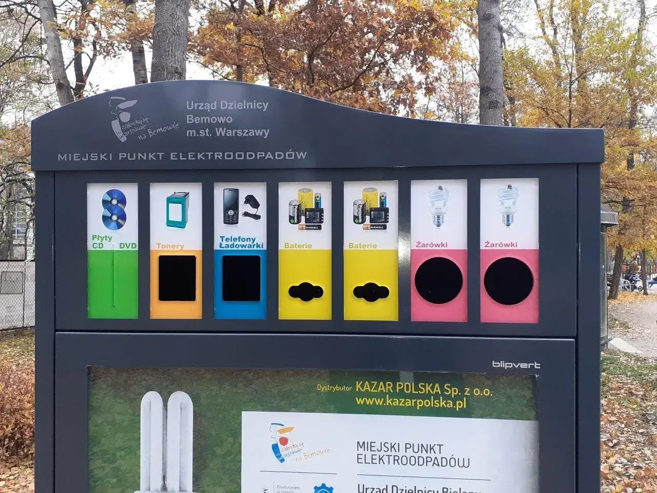 Mapa PSZOK i punktów zbiórki elektrośmieci